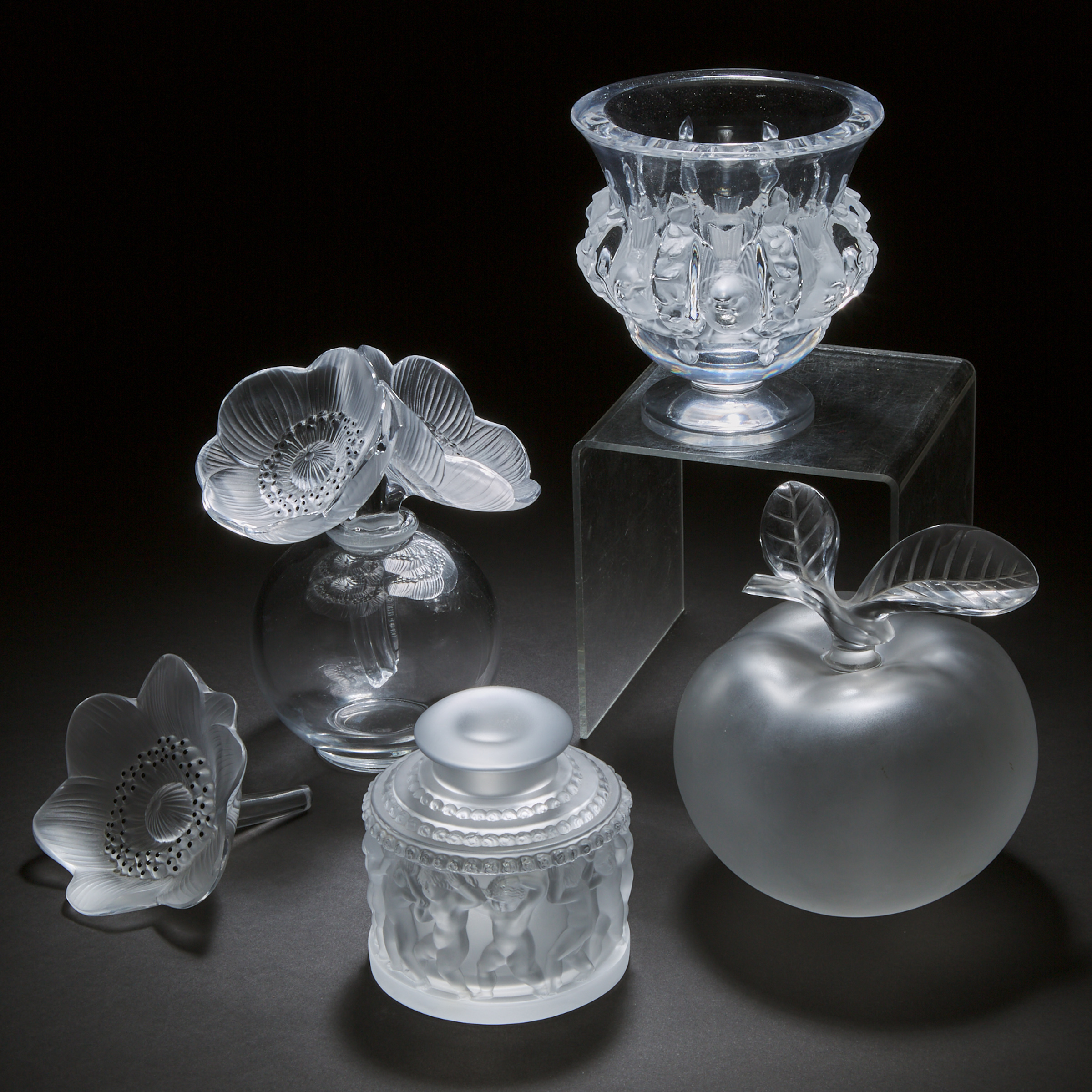 Group of Lalique Moulded and Frosted 2f26ea