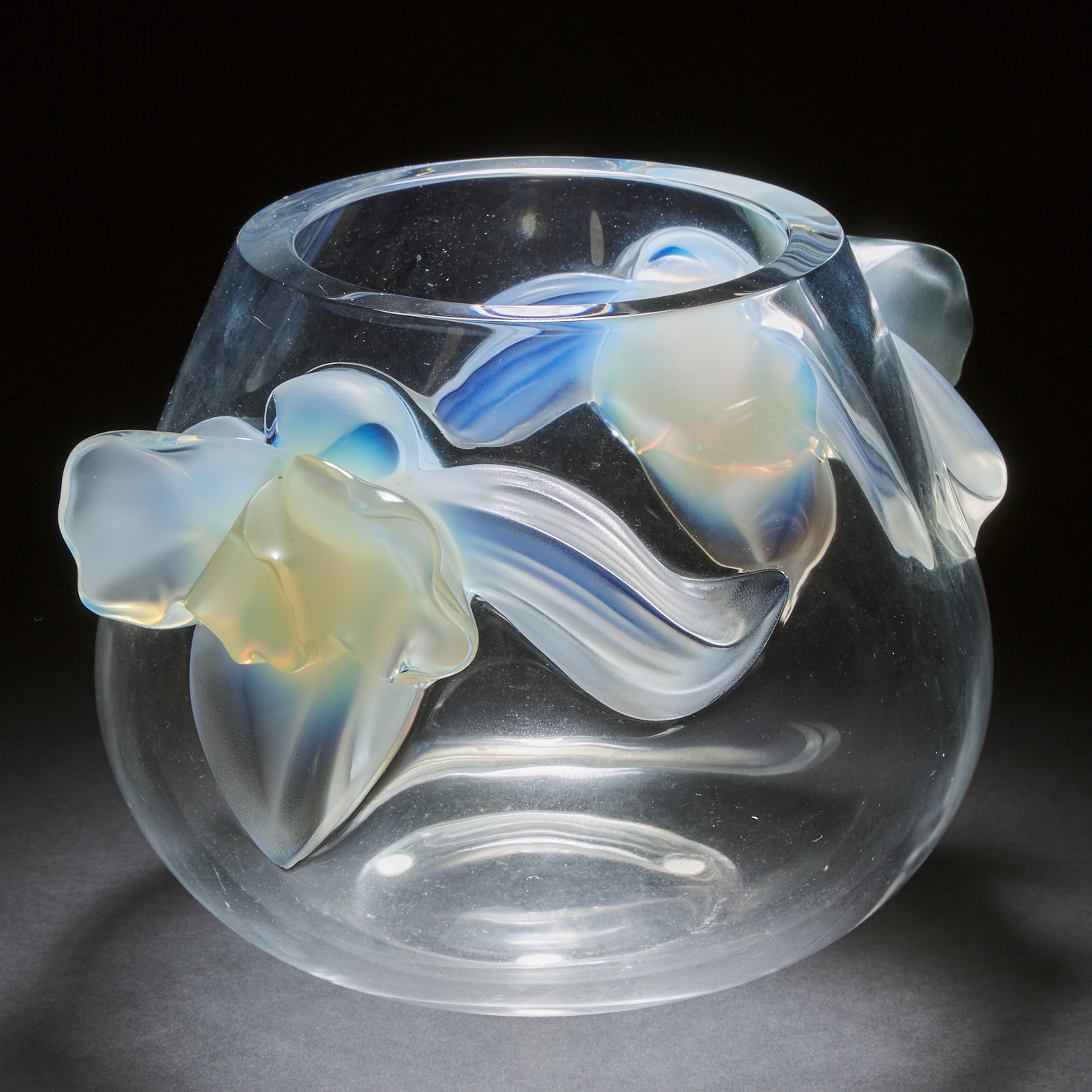  Orchid e Lalique Moulded Opalescent 2f26e6