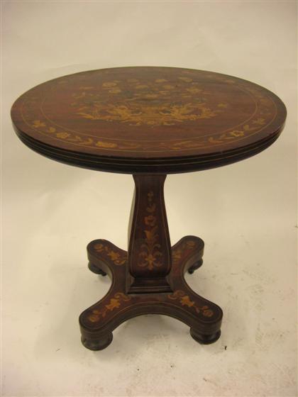 Dutch mahogany and marquetry side 4b719