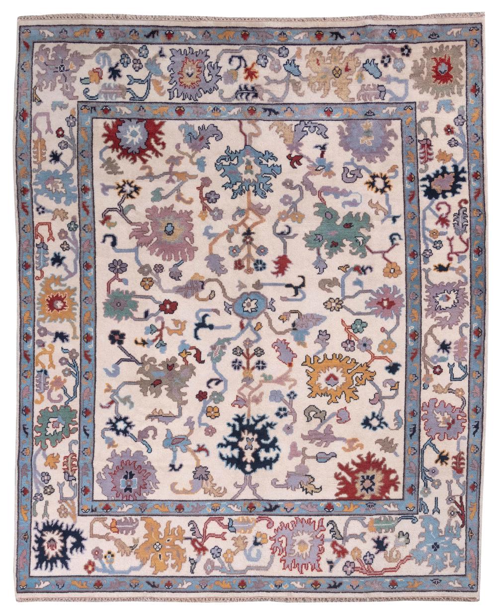 SULTANABAD DESIGN RUG: 8'0" X 9'10"