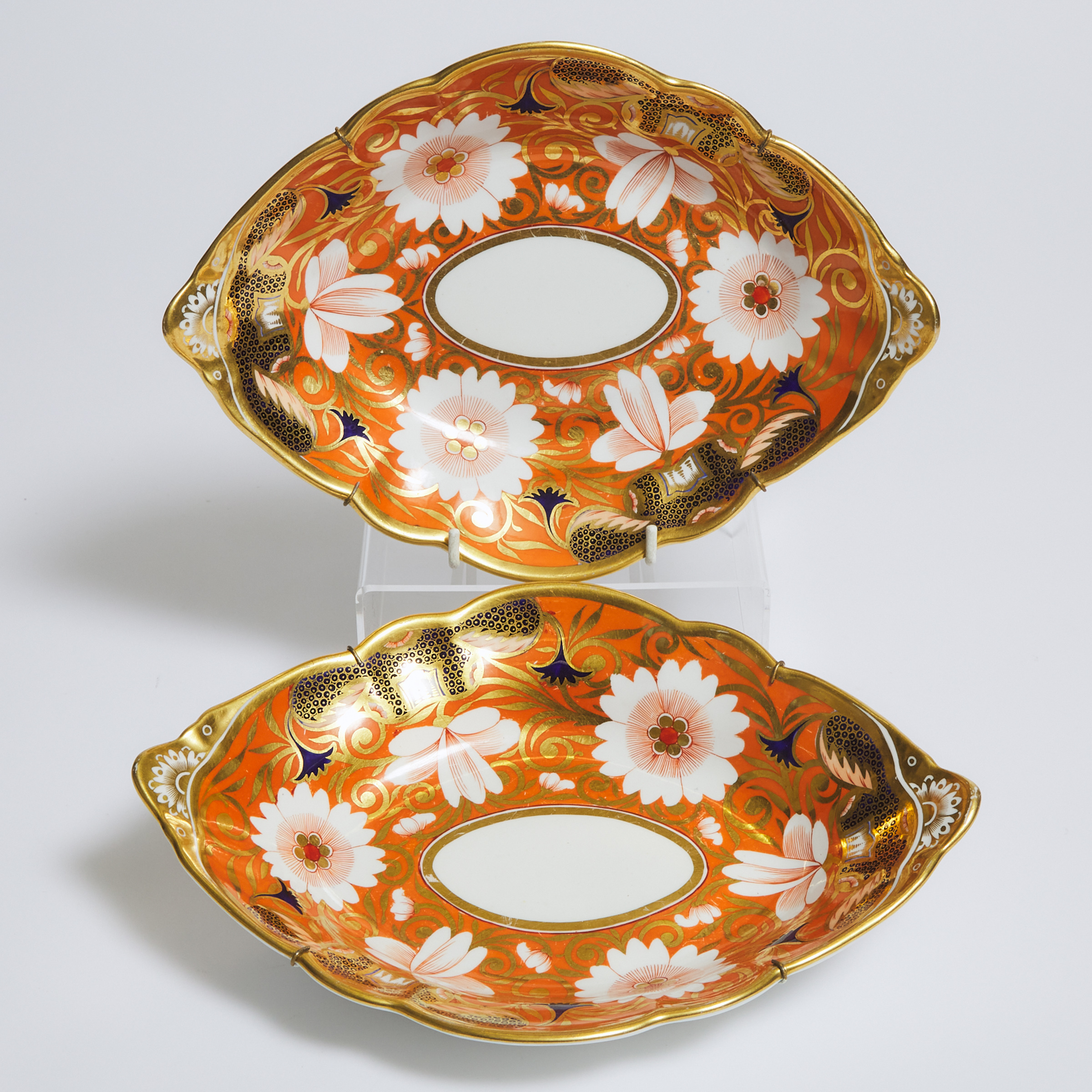 Pair of Spode Japan Pattern Oval 2f275a