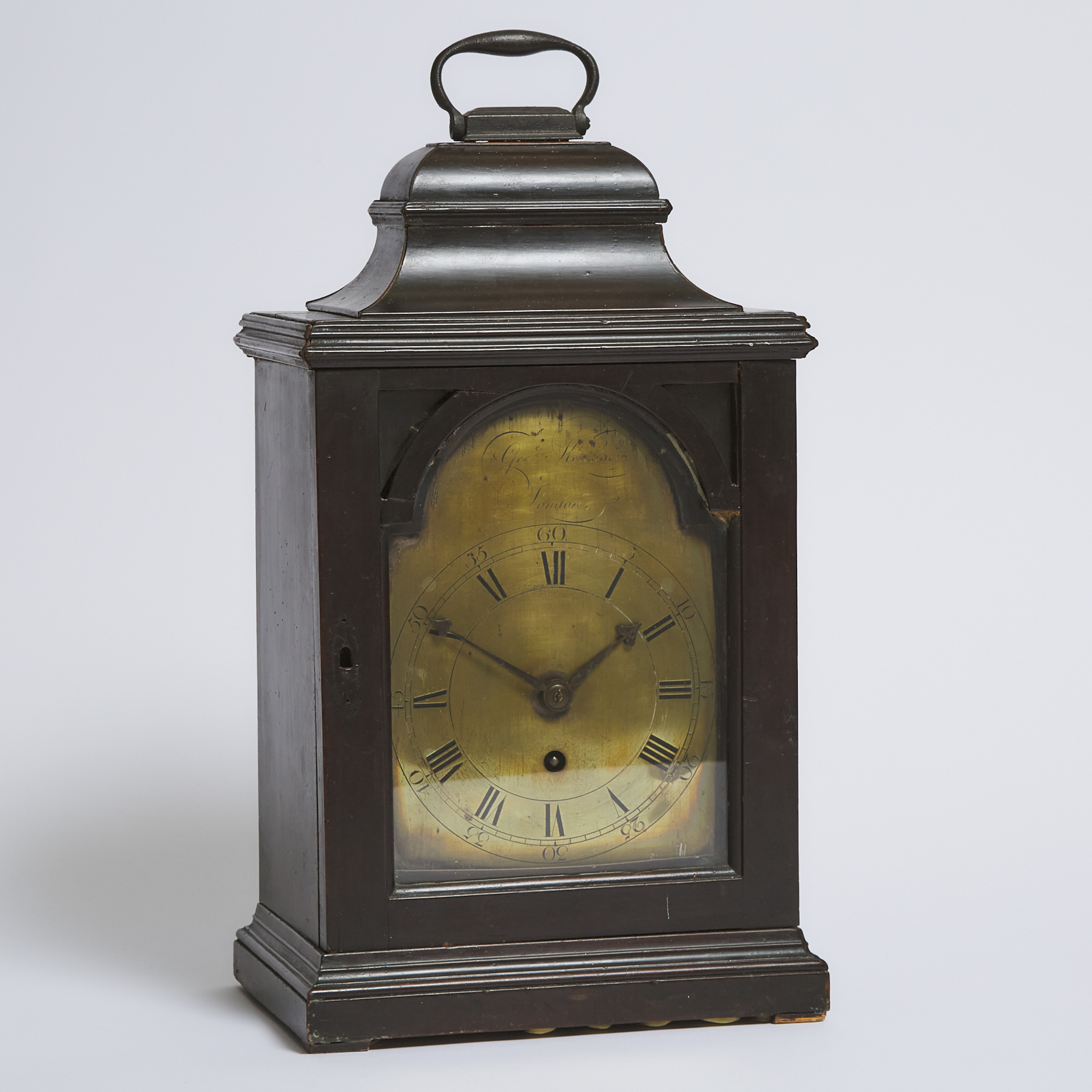 Georgian Mahogany Bracket Timepiece,