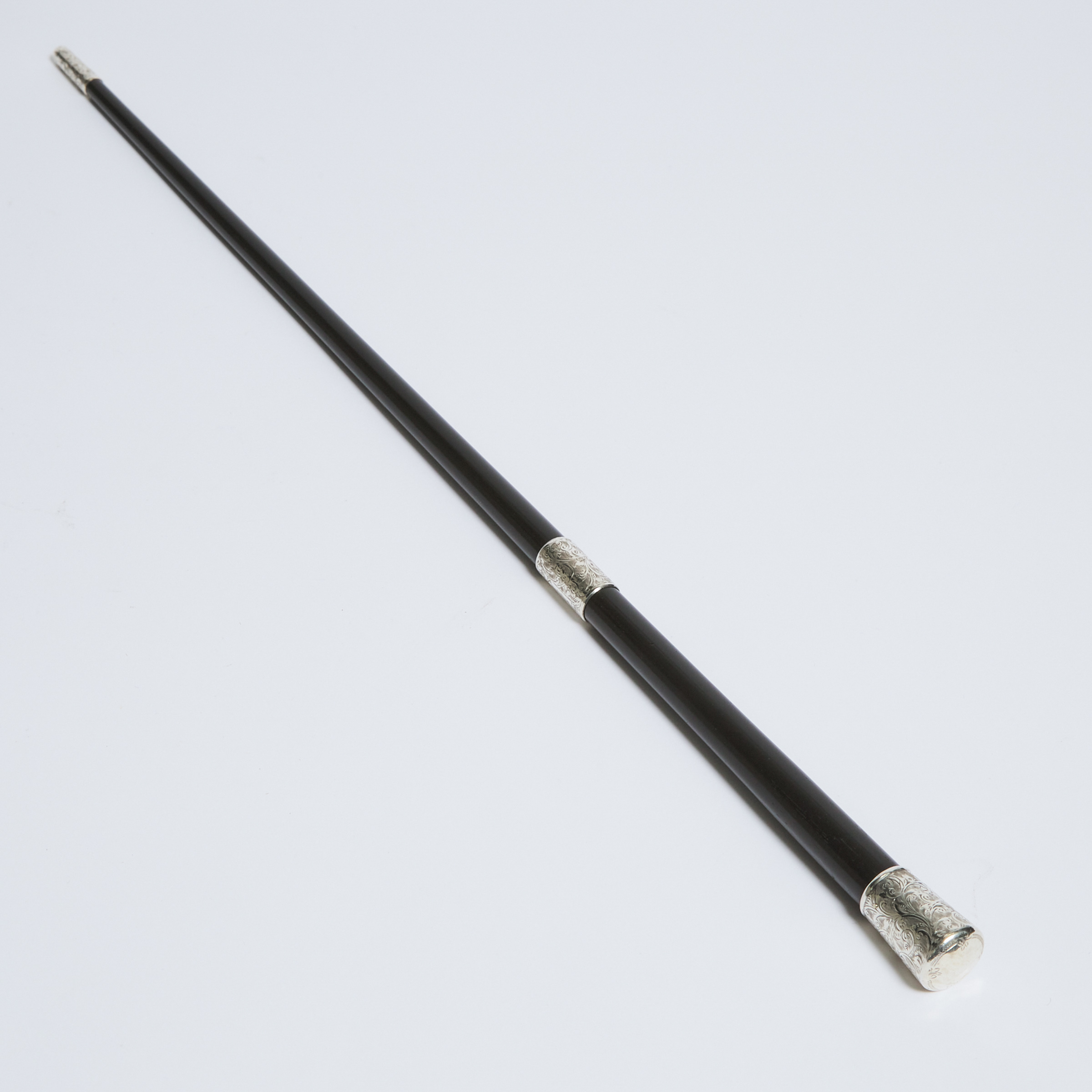 English Silver Mounted Conductor s 2f2852