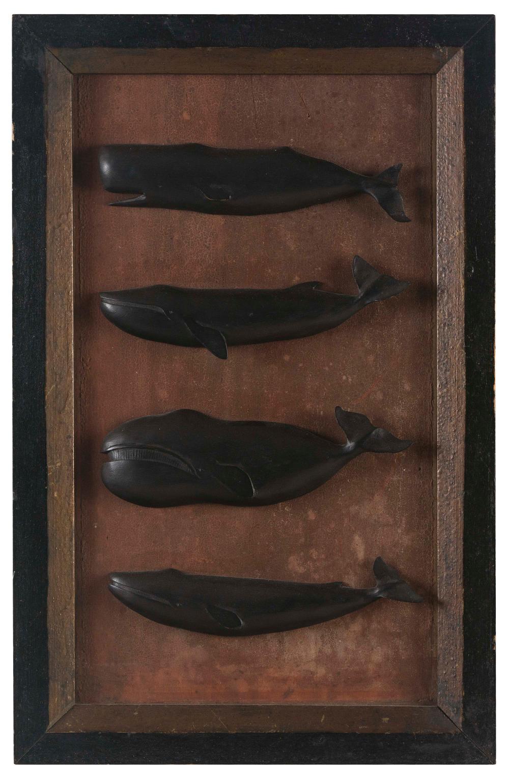 WHALE PLAQUE AMERICA, CIRCA 1920