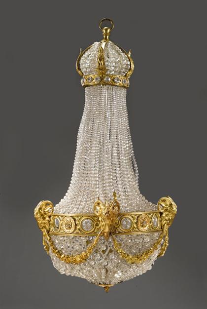 Neoclassical style gilt metal and 4b73d