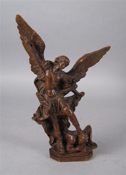 Bronze figure of the Archangel