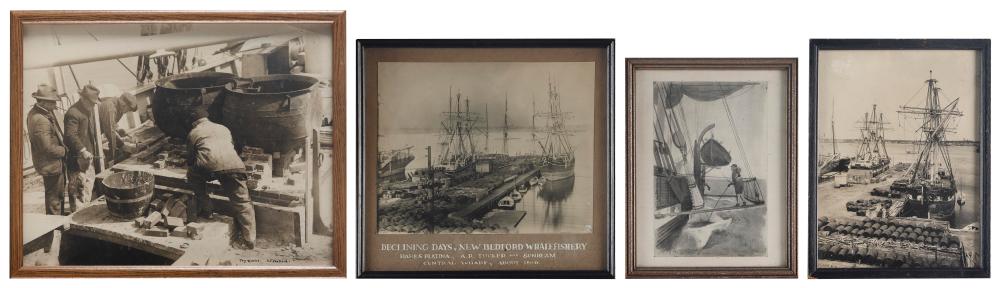 THREE WHALING-RELATED PHOTOGRAPHS