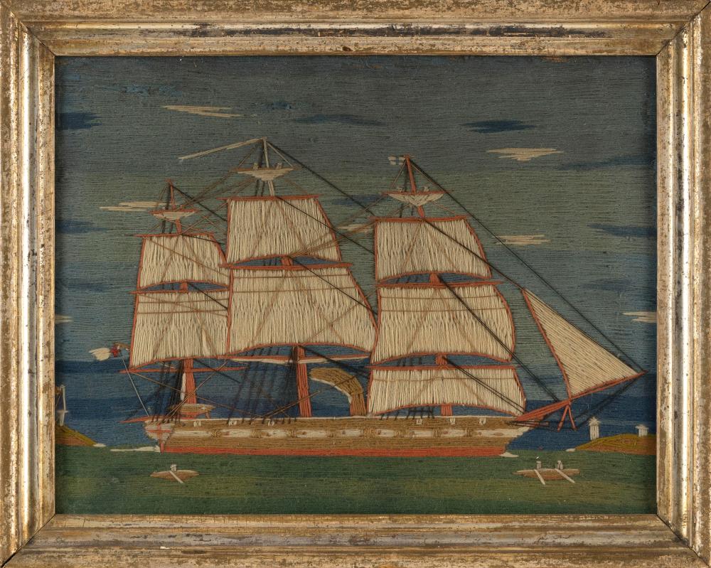 SAILOR S WOOLWORK LATE 19TH CENTURY 2f2993