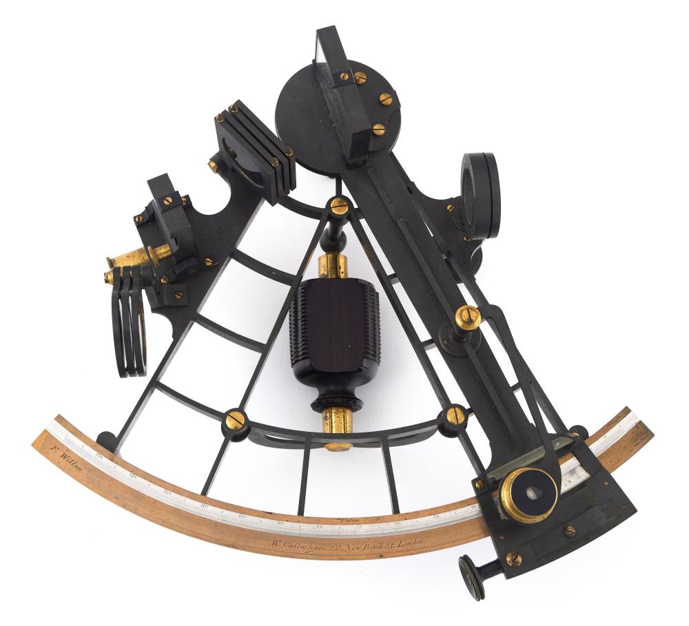 CASED SKELETONIZED FRAME SEXTANT 2f29f3