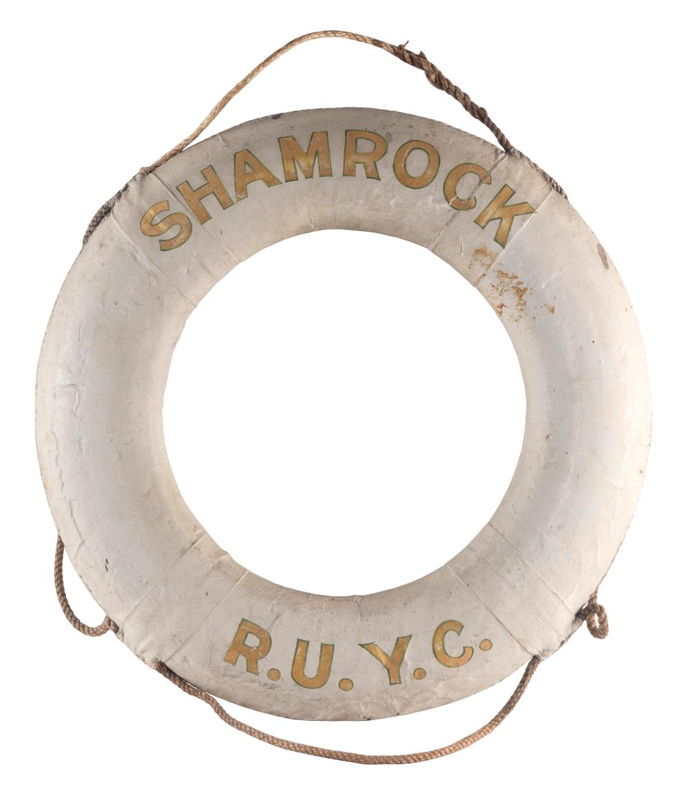 ORIGINAL LIFE RING BUOY FROM THE