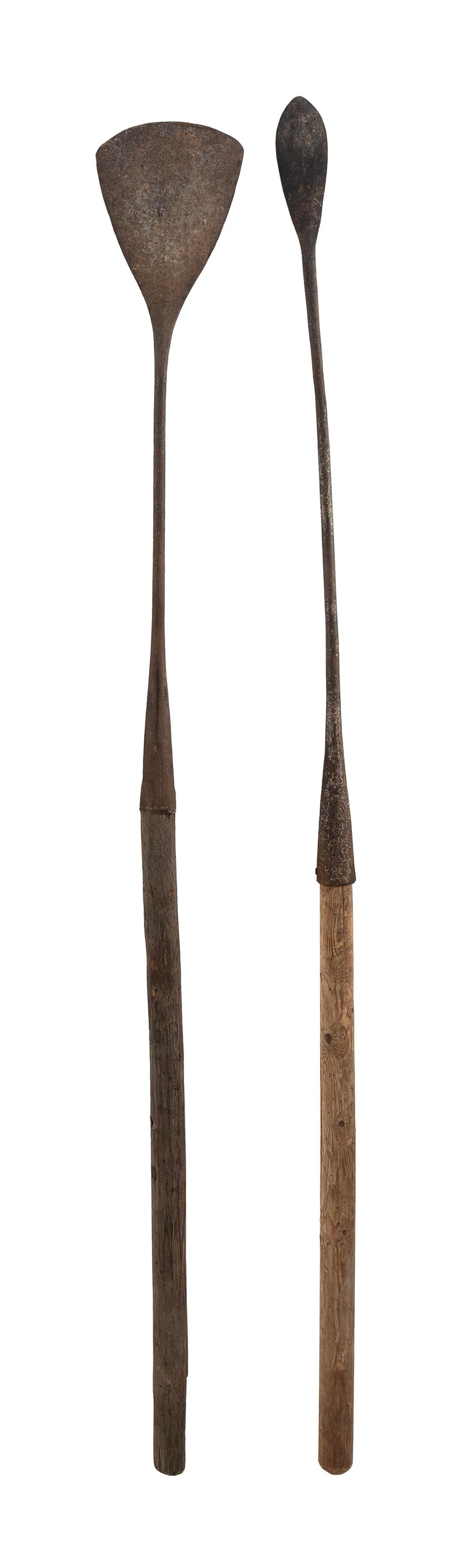 TWO WHALING IMPLEMENTS 19TH CENTURY 2f2a6a