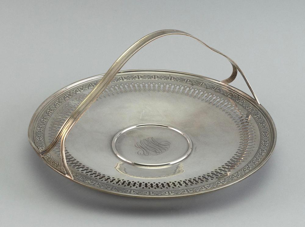 GORHAM STERLING SILVER CAKE BASKET