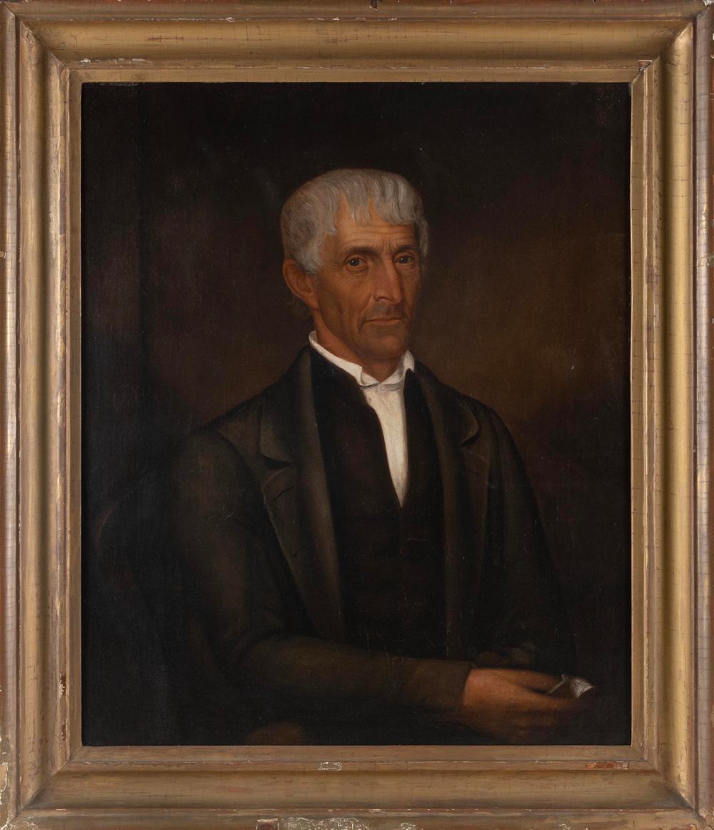 AMERICAN SCHOOL , HALF-LENGTH PORTRAIT