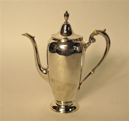 Gorham sterling silver Puritan coffeepot