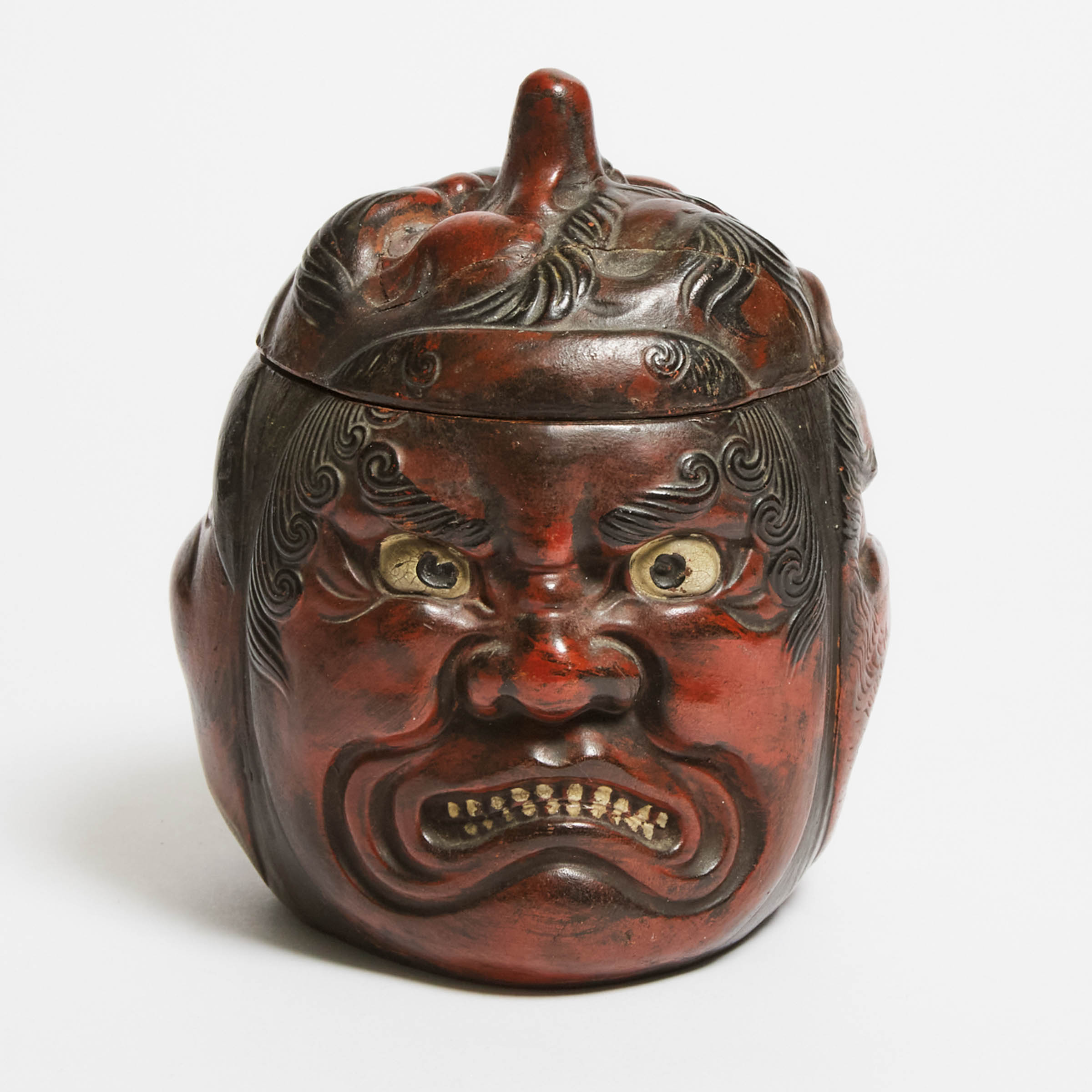 A Japanese Lacquer-Imitation Stoneware