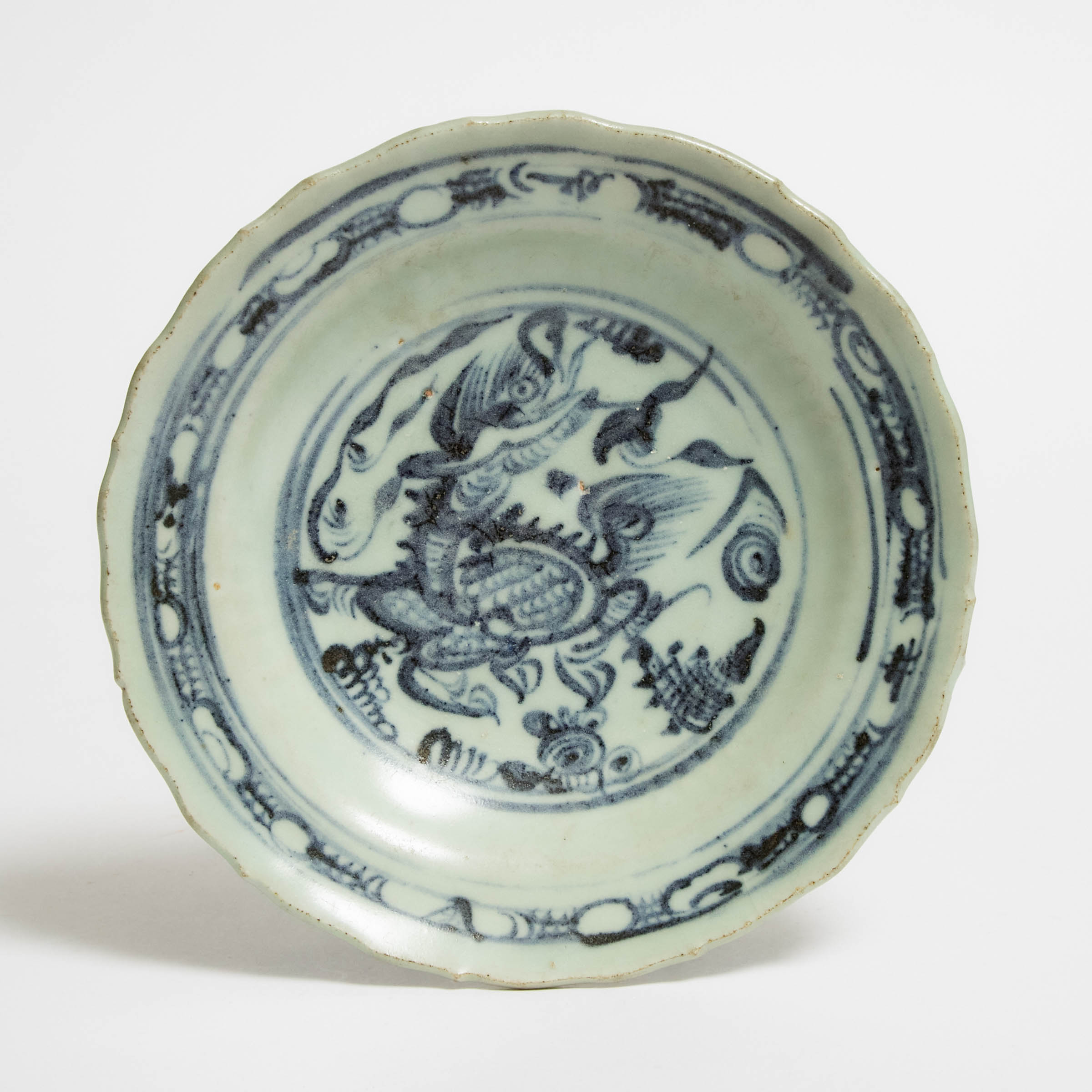 A Swatow Blue and White 'Qilin'