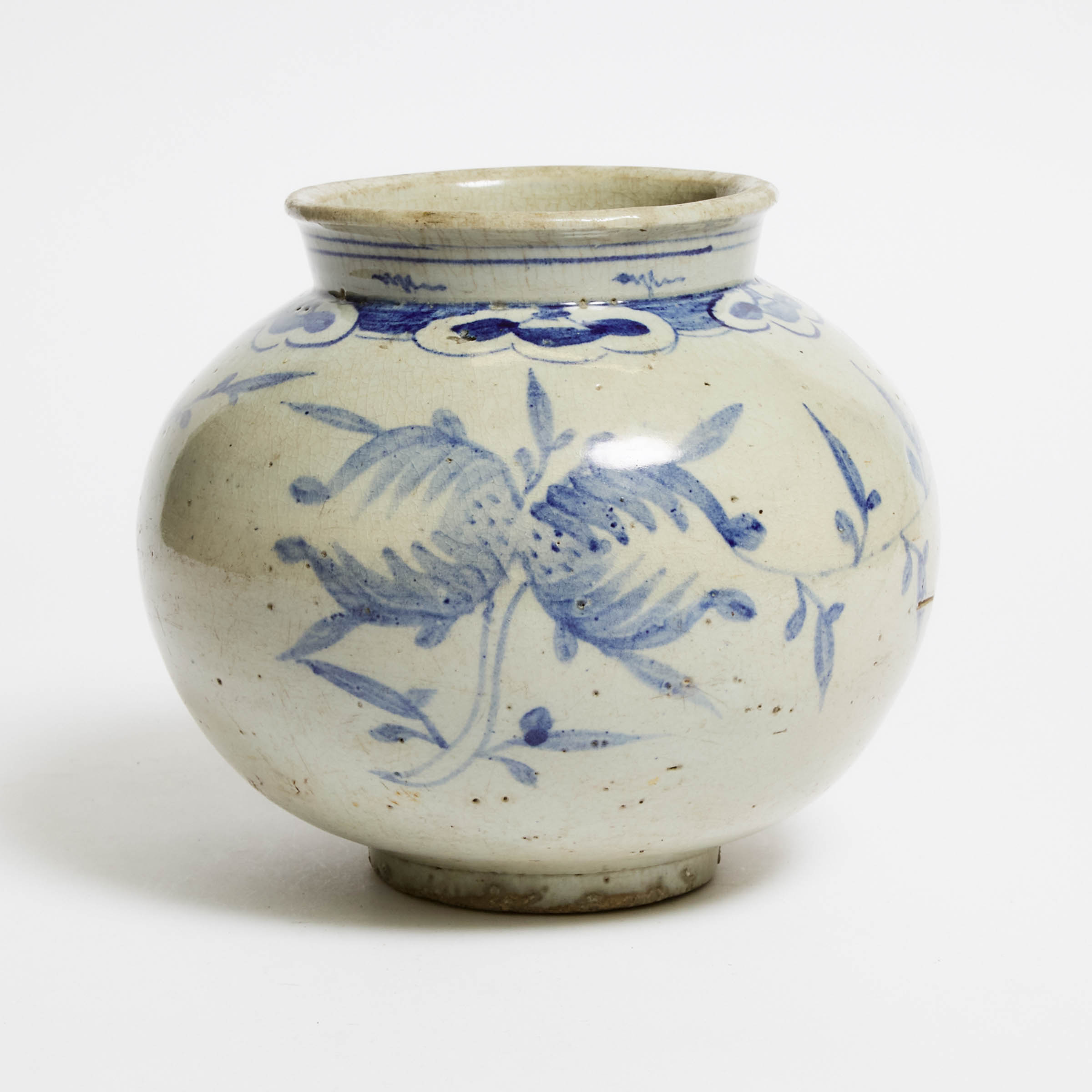 A Korean Blue and White Jar Joseon 2f2c80