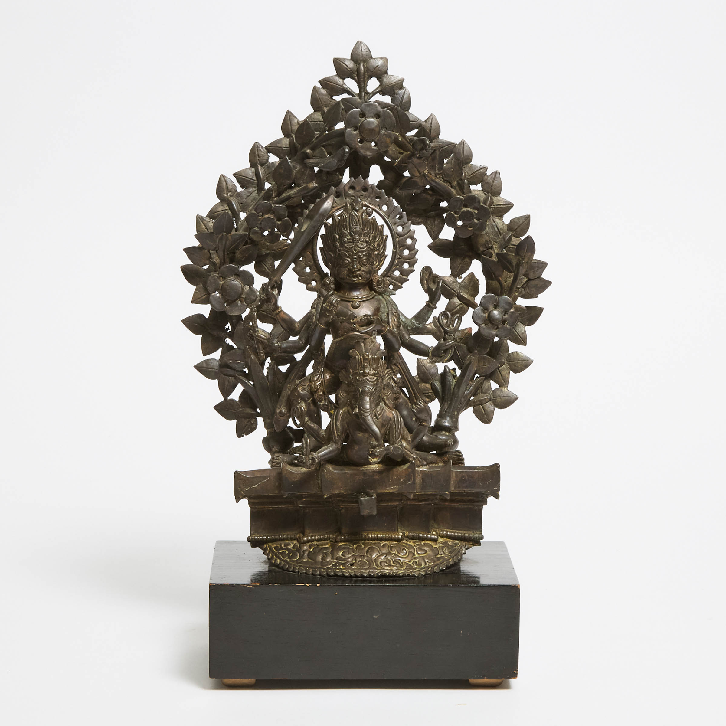 A Large and Complex Bronze Bhairava 2f2c7f