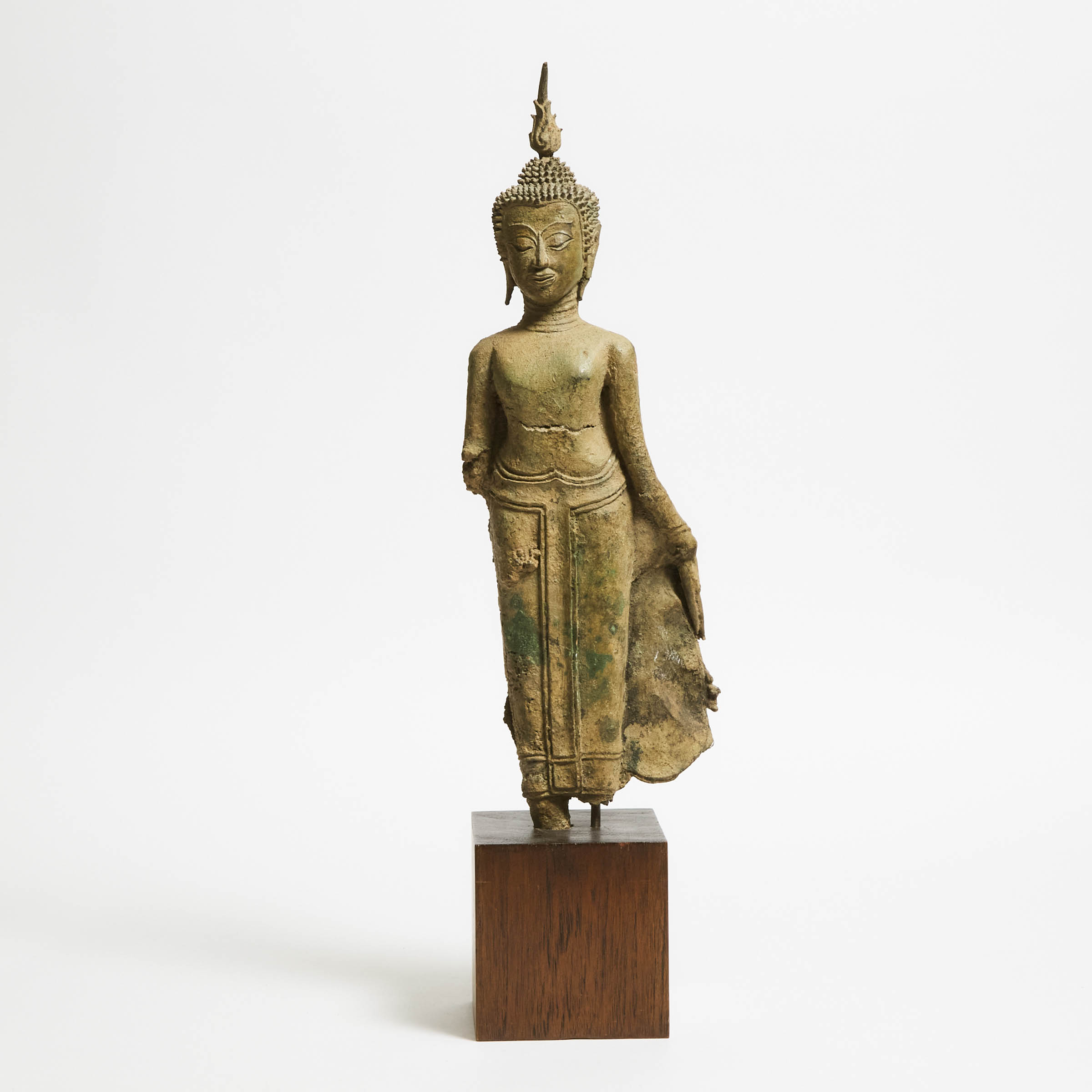 A Thai Bronze Figure of a Standing 2f2cbb