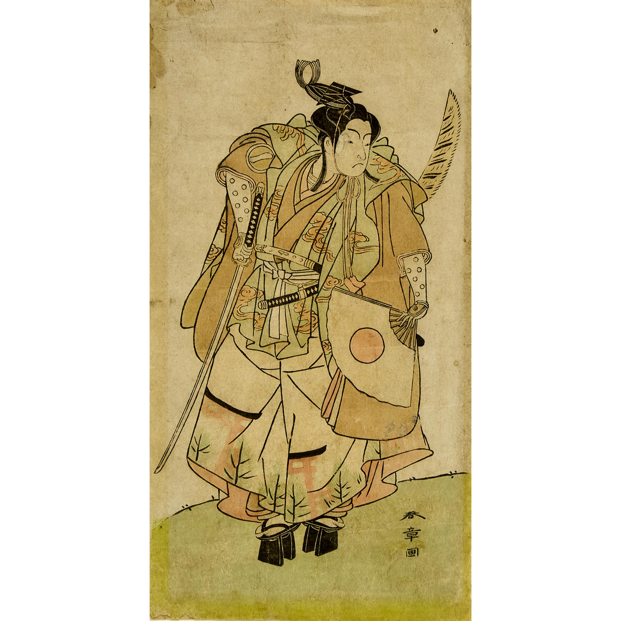 Katsukawa Shunsho (1726-1792), Two Actor