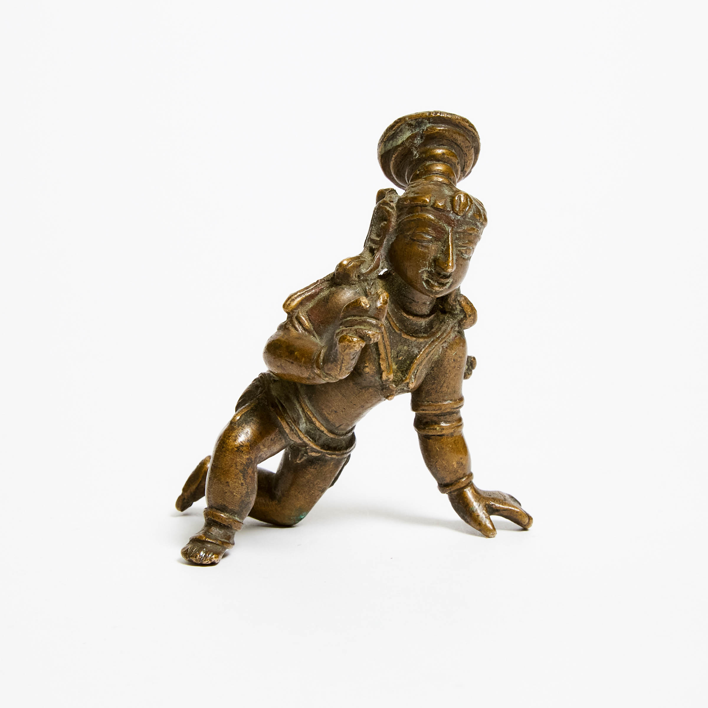 A Copper Alloy Figure of Infant 2f2cd8