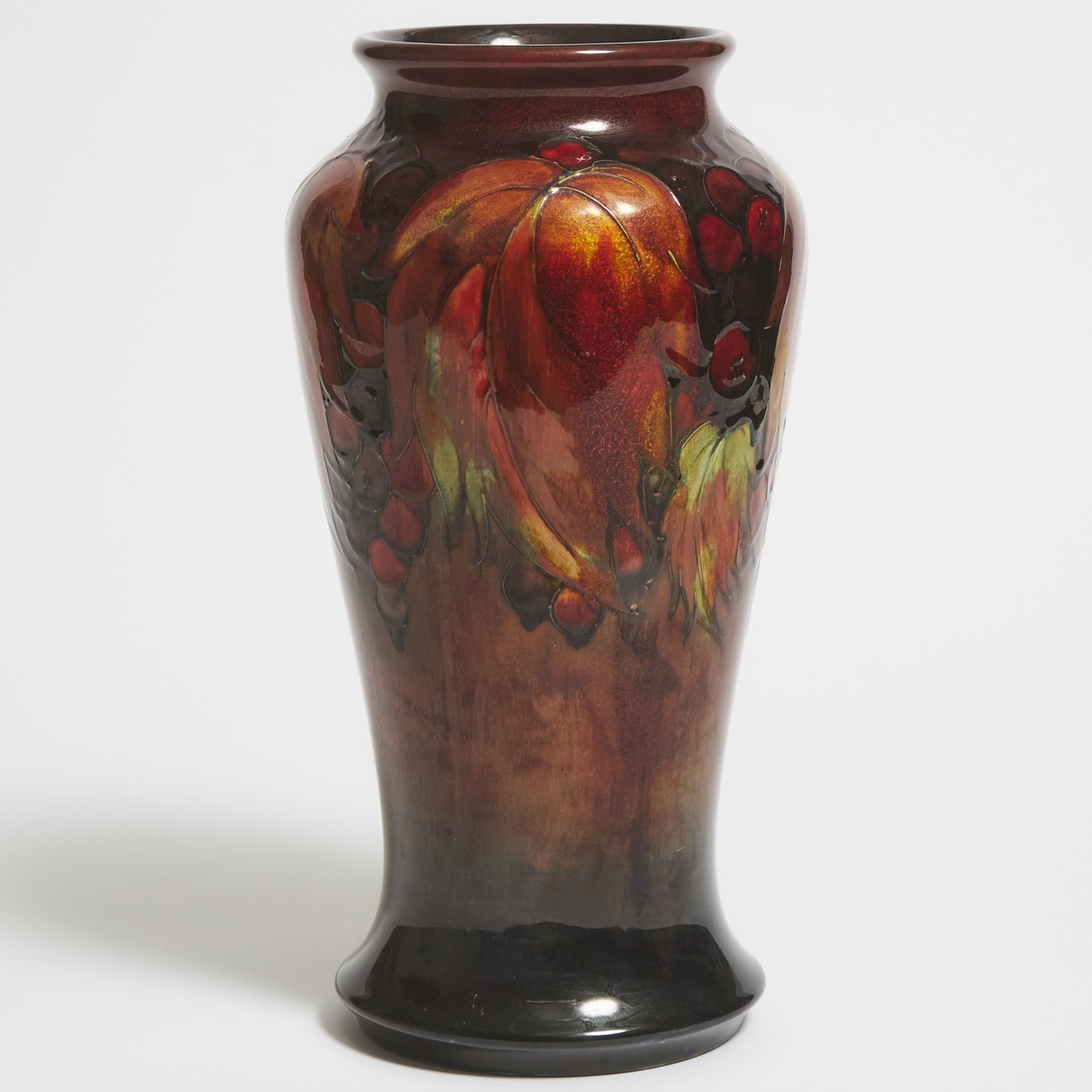 Moorcroft Flambé Grape and Leaf