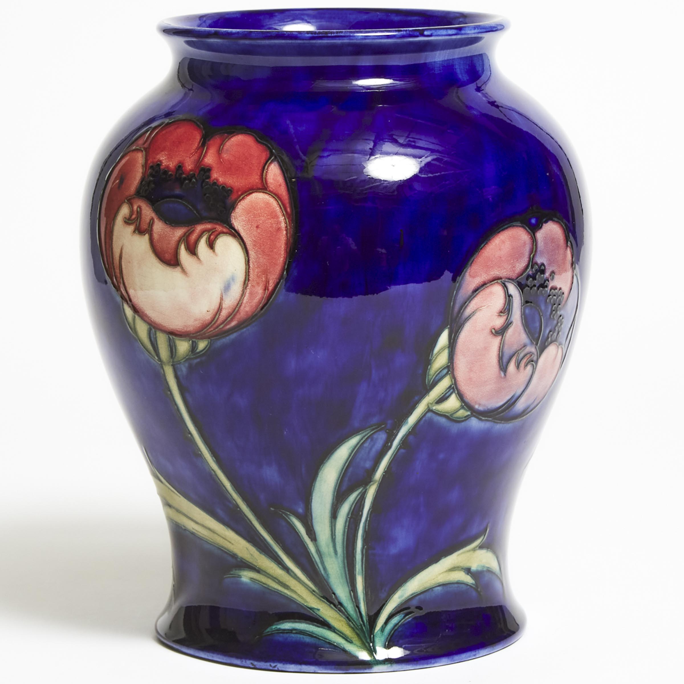 Moorcroft Poppy Large Vase c 1928 30 2f2d27