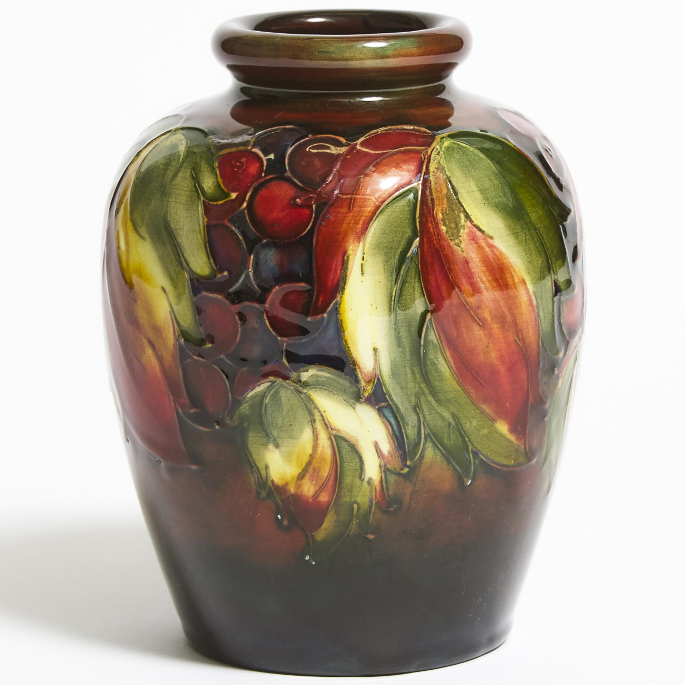 Moorcroft Flamb Grape and Leaf 2f2d62