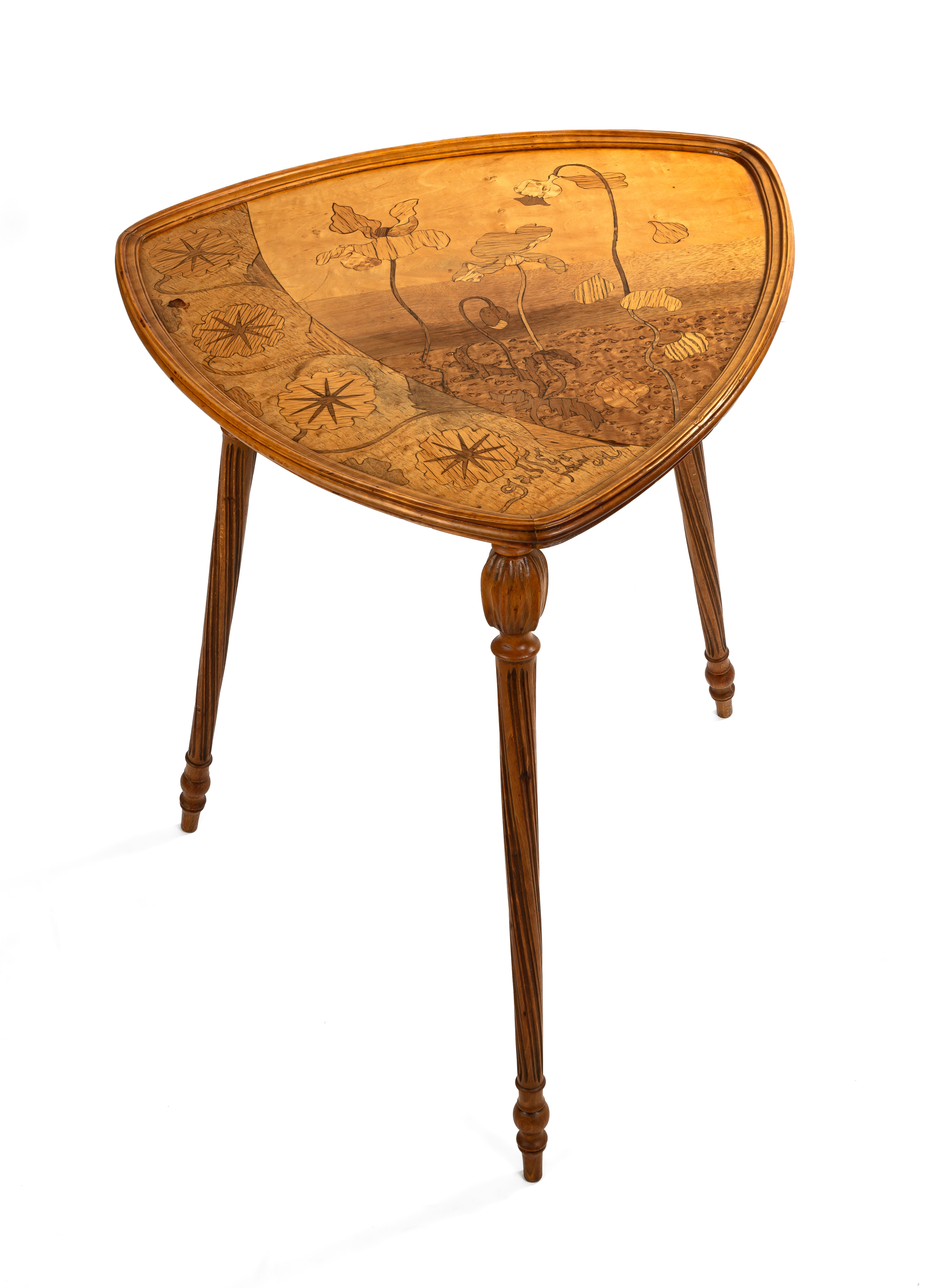 EMILE GALLE MARQUETRY OCCASIONAL