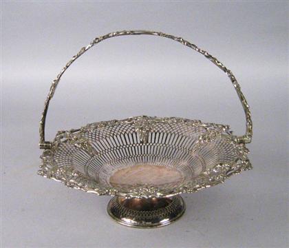 Victorian silver plate fruit bowl 4b7df