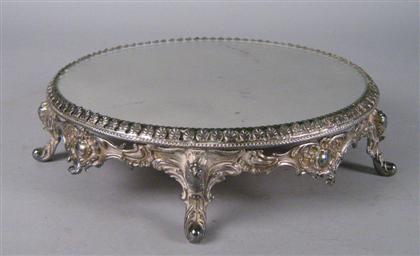 Silver plate and mirrored glass 4b7e4