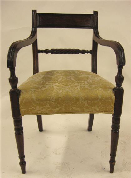 Regency mahogany armchair With 4b818