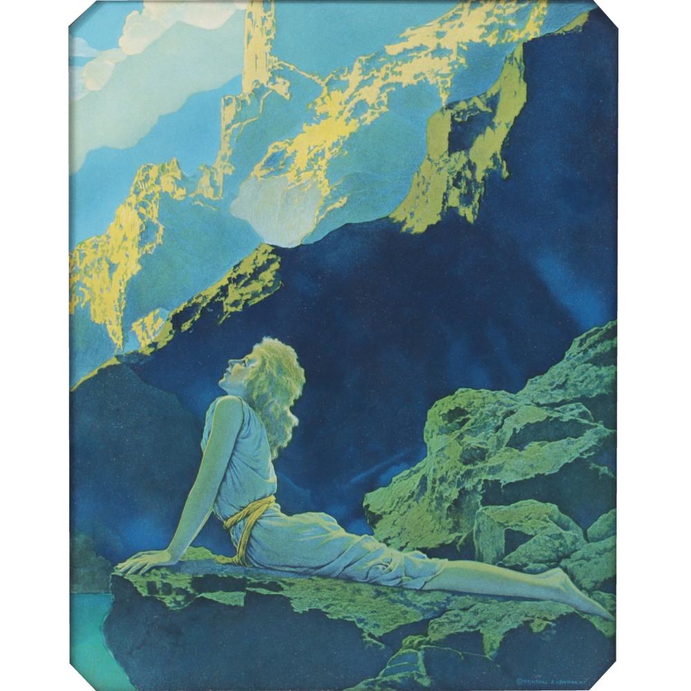 MAXFIELD PARRISH "WILD GEESE" PRINT