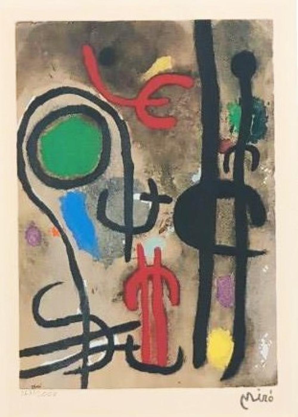 JOAN MIRO SPAIN FRANCE 1893 1983  2f3143