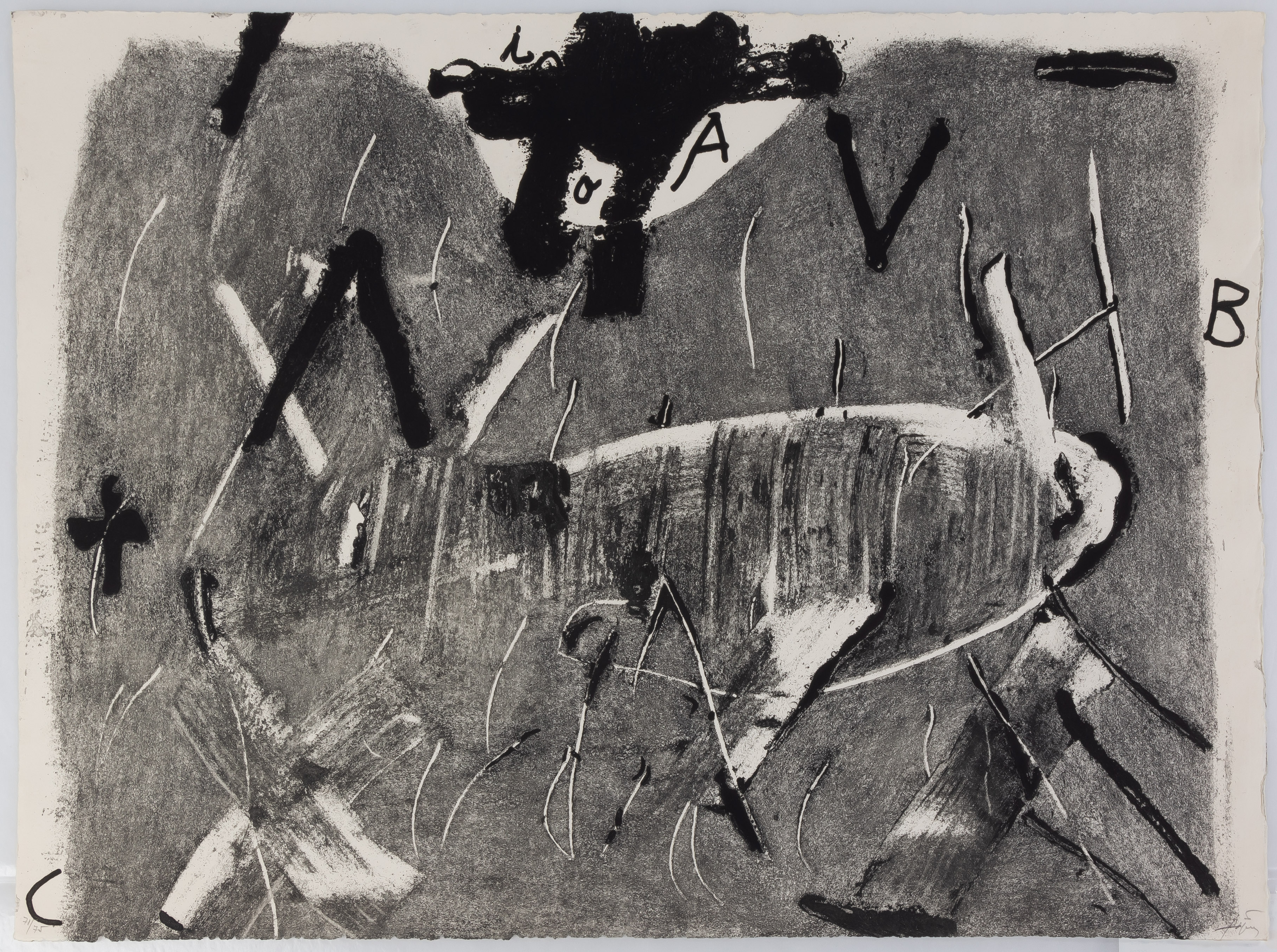 ANTONIO TAPIES SPANISH 1923 2012  2f314e