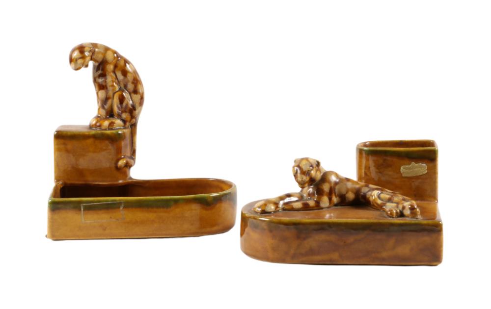 PAIR OF ROYAL HAEGER PLANTER/BOOKENDS,