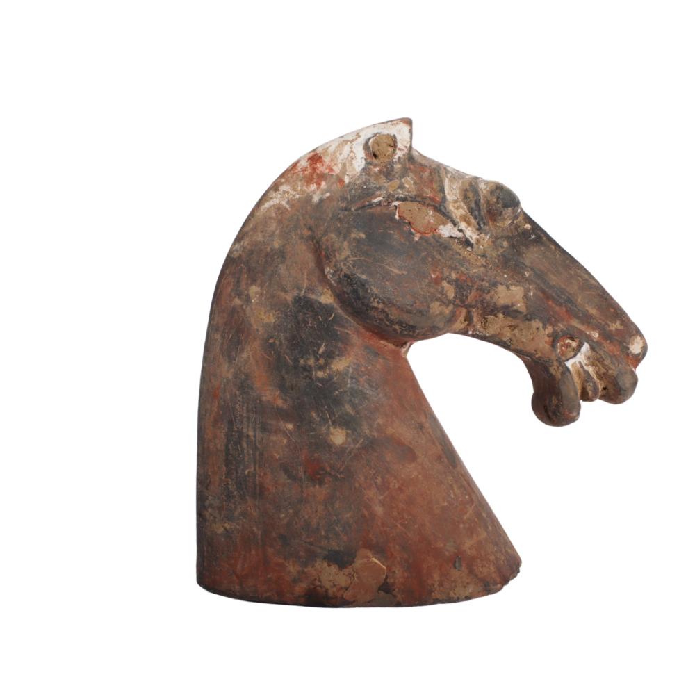 CHINESE HAN DYNASTY POTTERY HORSE 2f33cb