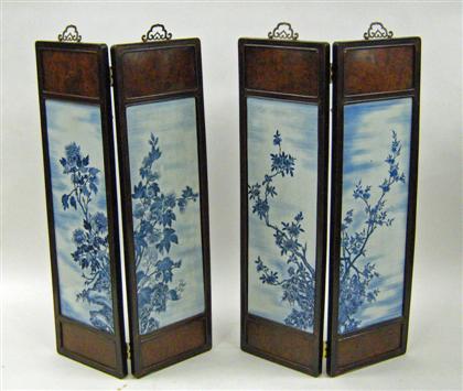 Chinese hardwood and porcelain 4b863