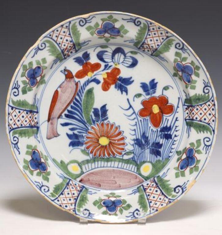DELFT CHINOISERIE POLYCHROME CHARGERDelft 2f5d36
