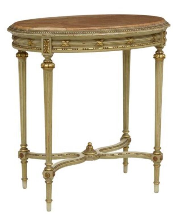 FRENCH LOUIS XVI STYLE PARCEL GILT 2f5dba