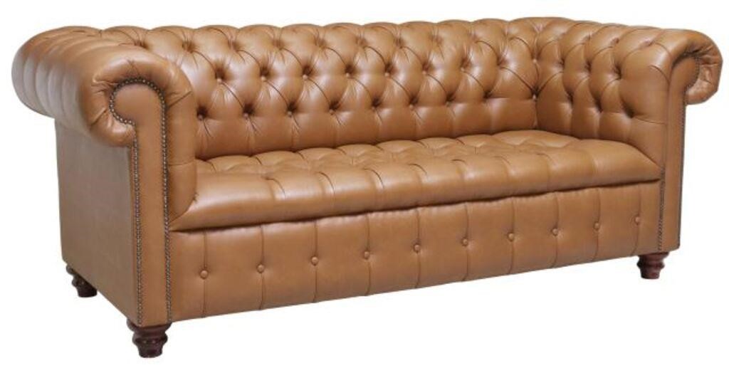 ENGLISH CHESTERFIELD STYLE TUFTED