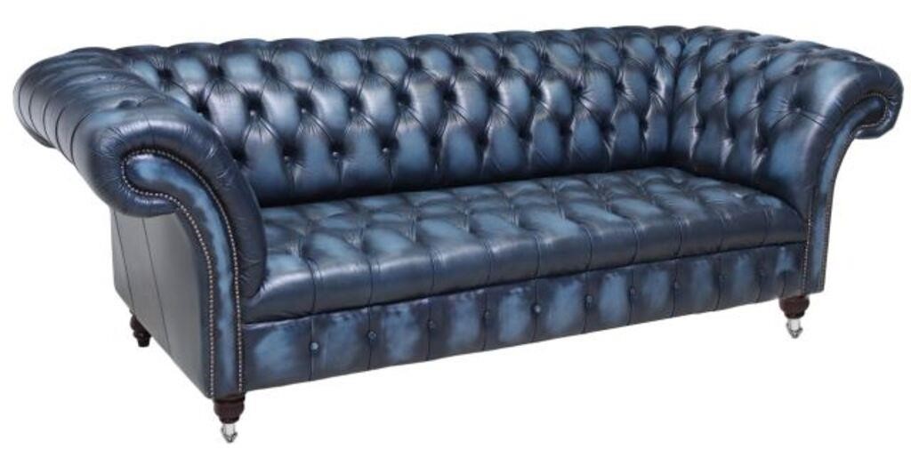 ENGLISH CHESTERFIELD STYLE BLUE 2f5e35