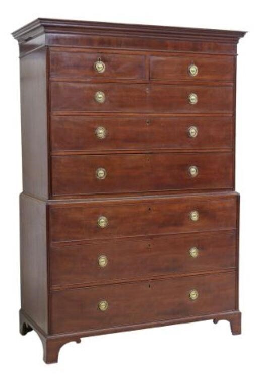 ENGLISH GEORGIAN PERIOD MAHOGANY