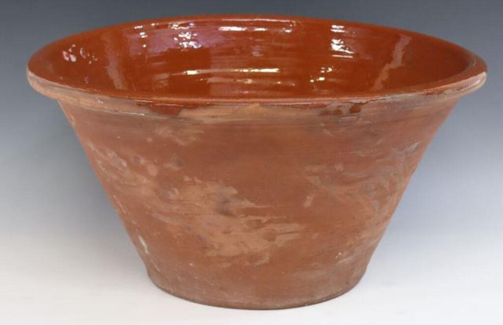 LARGE TERRACOTTA PANCHEON/ DAIRY