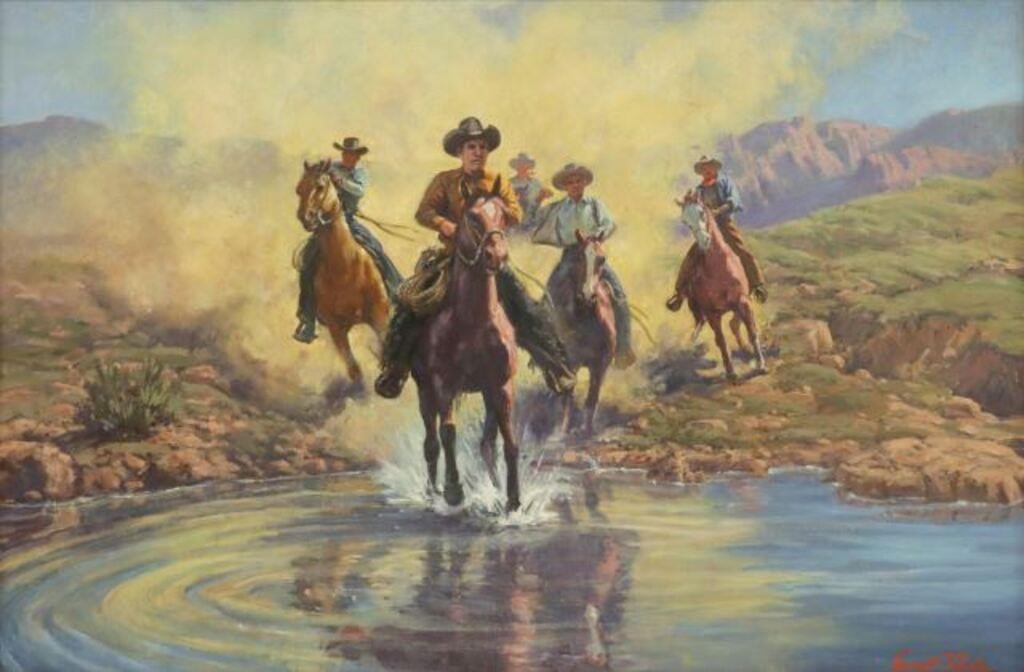 ERNEST TONK (1889-1968) WESTERN