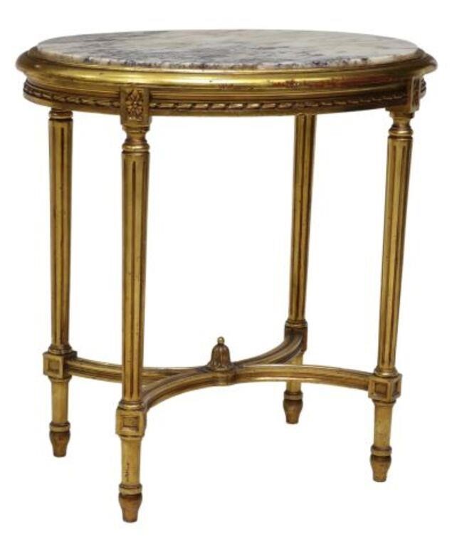 FRENCH LOUIS XVI STYLE GILTWOOD