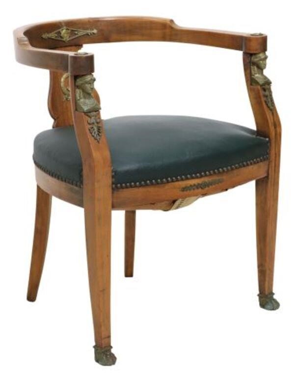 FRENCH EMPIRE STYLE MAHOGANY  2f5f82