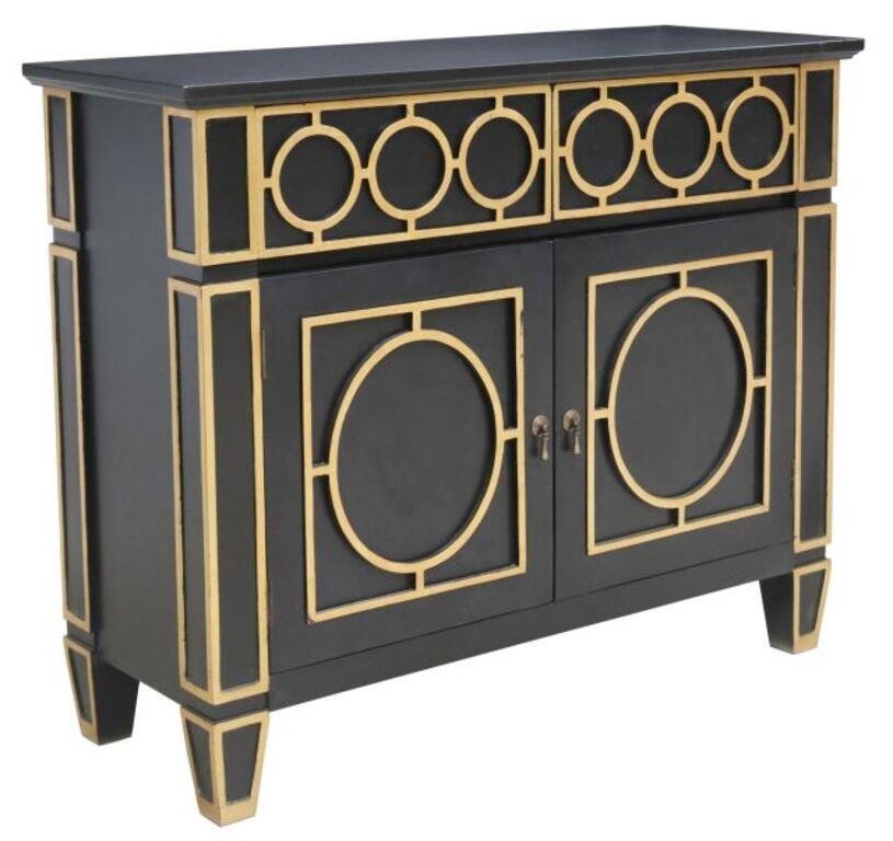 SAN MARIA PARCEL GILT BLACK PAINTED 2f5f8c