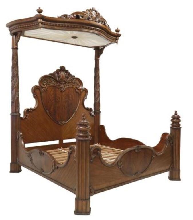 MONUMENTAL LOUIS XV STYLE CARVED 2f5fce