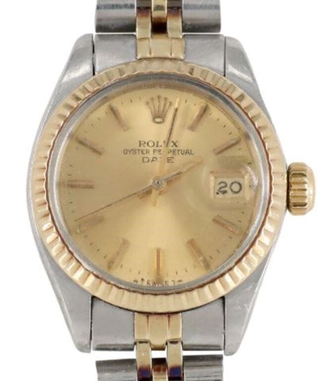 LADIES ROLEX OYSTER DATEJUST TWO TONE 2f5ff0